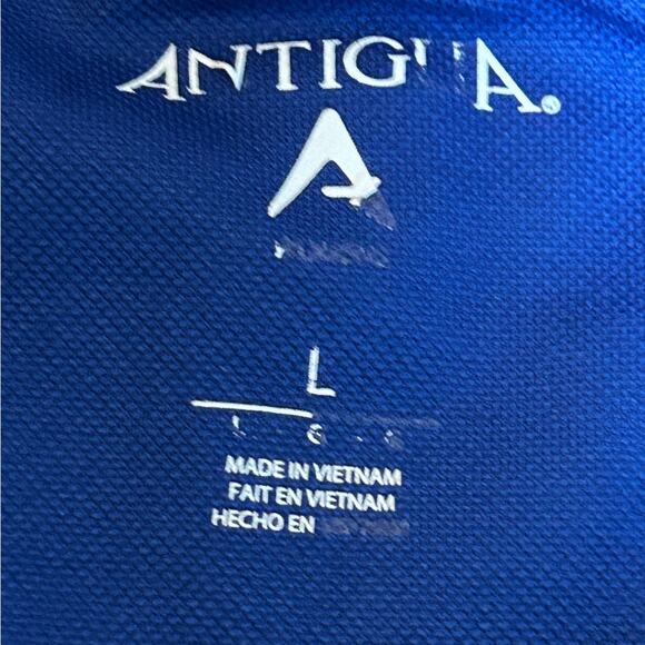 Antigua NBA Golden State Warriors Royal Blue Women's 2017 Champions Polo Shirt - Picture 7 of 7